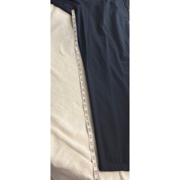 Dockers Mens Classic Fit Signature Navy Khakis Flex Comfort W42 L32 - Picture 12 of 14